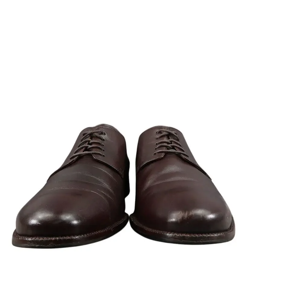 Cole Haan Shoes Men 11.5 Oxford Derby Classic Formal Lace Up Leather Dress Brown